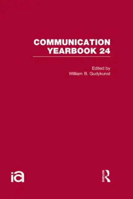 Communication Yearbook 24 by William Gudykunst