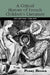 A Critical History of French Children's Literature: 1600-1830 by Penelope E. Brown