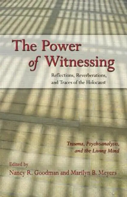 The Power of Witnessing: Reflections, Reverberations, and Traces of the Holocaust: Trauma, Psychoanalysis, and the Living Mind by Nancy R. Goodman