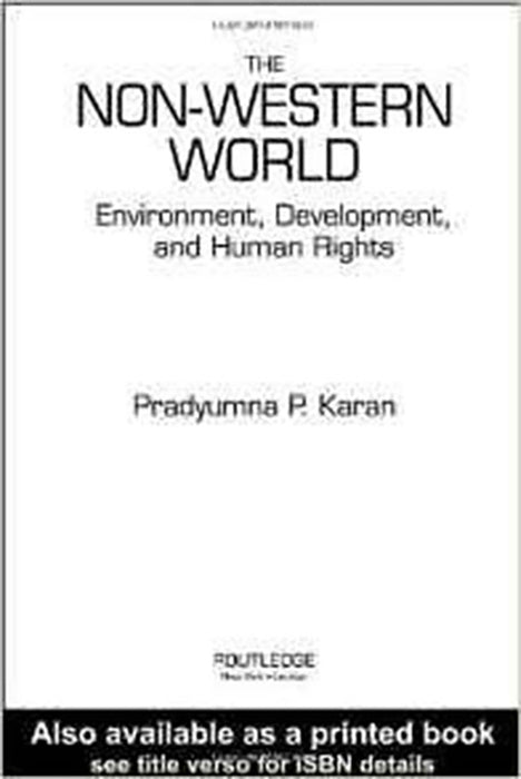 Non-Western World: Environment, Development and Human Rights