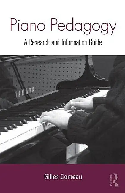 Piano Pedagogy: A Research and Information Guide by Gilles Comeau