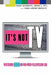 It's Not TV: Watching HBO in the Post-Television Era by Marc Leverette