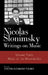 Nicolas Slonimsky: Writings on Music: Music of the Modern Era by Nicolas Slonimsky