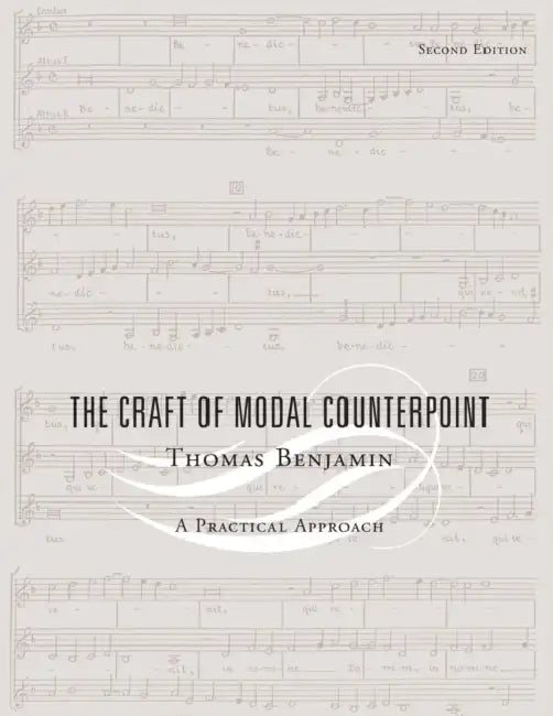 The Craft of Modal Counterpoint by Thomas Benjamin