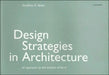 Design Strategies in Architecture by Geoffrey H. Baker