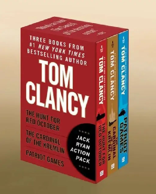 Tom Clancy's Jack Ryan Action Pack: The Hunt for Red October/The Cardinal of the Kremlin/Patriot Games by Tom Clancy