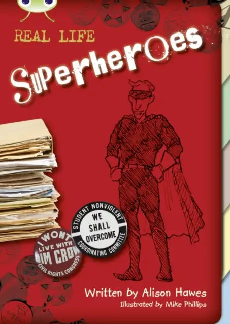 Bug Club NF Red (KS2) B/5B Superheroes by Alison Hawes
