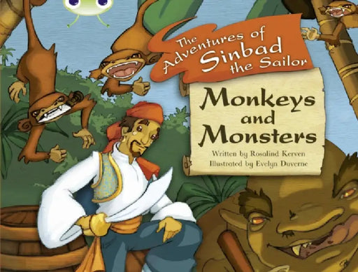 Bug Club Guided Fiction Year Two White A Monkeys and Monsters by Rosalind Kerven