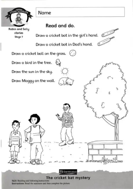 Literacy Edition Storyworlds Stage 7, Animal World, Workbook by Diana Bentley