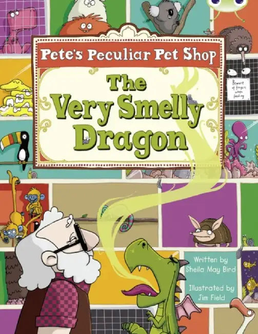 Bug Club Guided Fiction Year Two Gold A Very Smelly Dragon by Sheila Bird