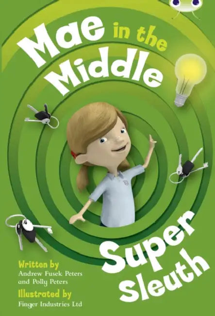 Bug Club Guided Fiction Year Two Lime B Mae in the Middle: Super Sleuth by Andrew Fusek Peters