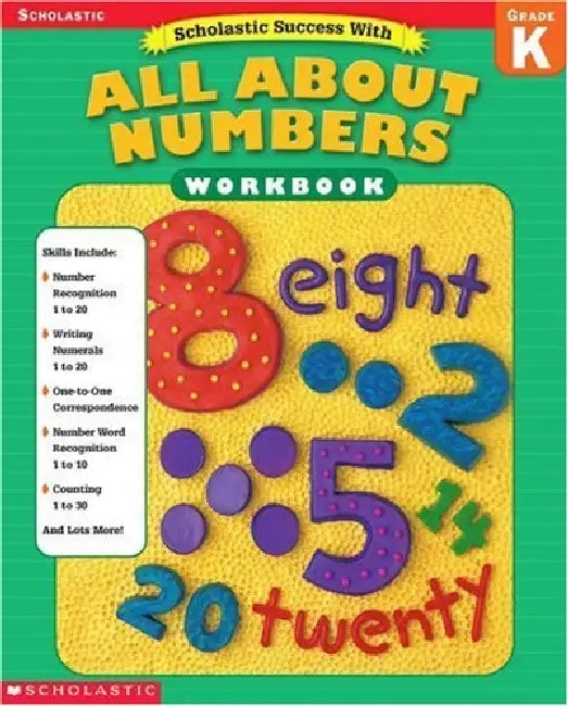 Scholastic Success With All About Numbers (Grade-K) by Janie Schmidt
