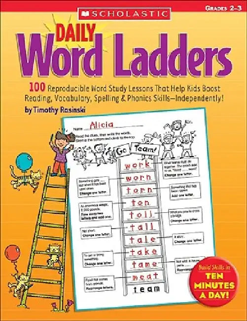 Daily Word Ladders Grades 2-3 by Timothy V. Rasinski