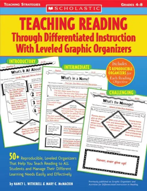 Teaching Reading Through Differentiated Instruction With Leveled Graphic: Learning Needs Easily And