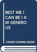 BEST ME I CAN BE I AM GENEROUS by SCHOLASTIC