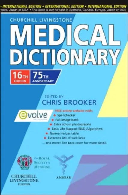 Churchill Livingstone Pocket Medical Dictionary, 16e by Brooker