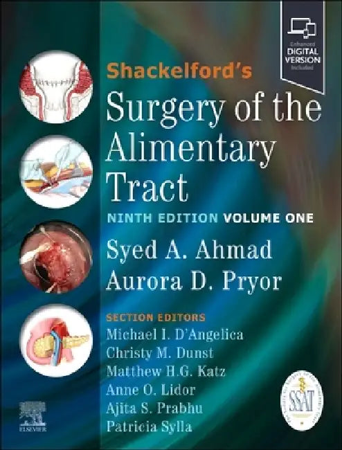 Shackelford's Surgery of the Alimentary Tract, 2 Volume Set by Syed A. (EDT)/ Pryor, Aurora D. (EDT) Ahmad