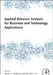 Applied Behavior Analysis for Business and Technology Applications by Jason C. Vladescu