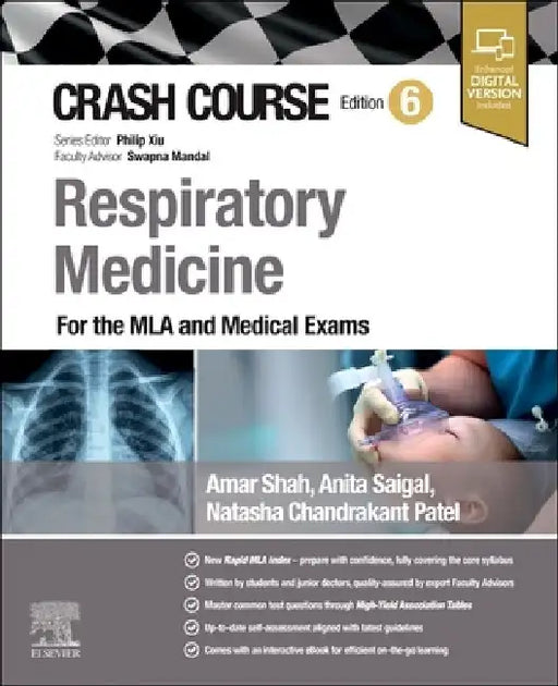 Crash Course Respiratory Medicine: For the MLA and Medical Exams by Amar J. Shah