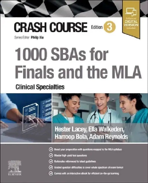 Crash Course 1000 SBAs for Finals and the MLA - Clinical Specialties by HesterLacey