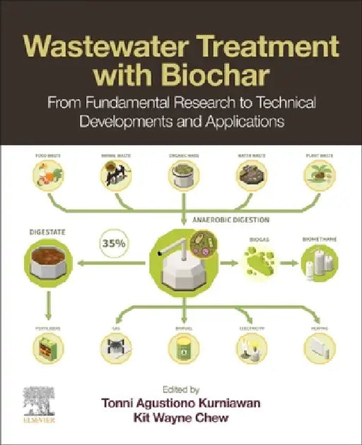 Wastewater Treatment with Biochar: From Fundamental Research to Technical Developments and Applications by Tonni Agustiono Kurniawan, Kit Wayne Chew