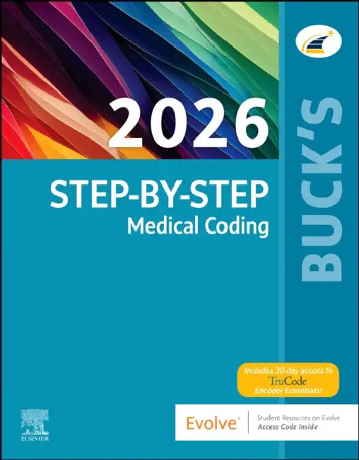 Buck's Step-By-Step Medical Coding, 2026 Edition by Elsevier