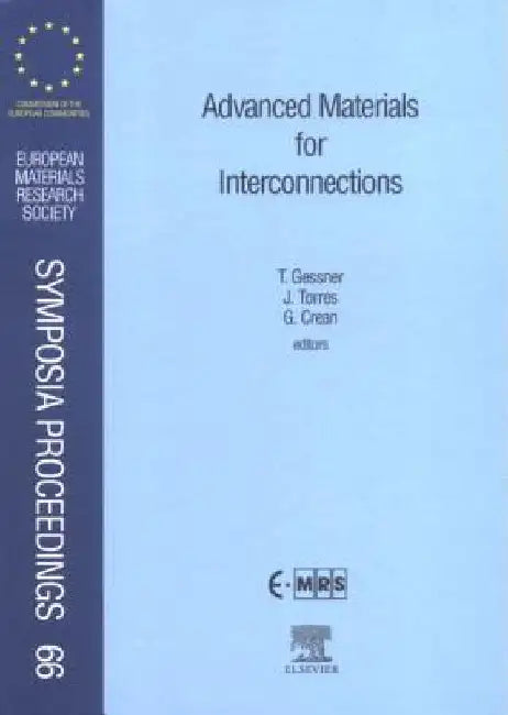 Advanced Materials for Interconnections by Th Gessner