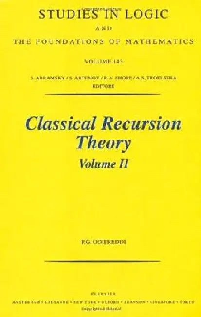 Classical Recursion Theory by P. Odifreddi