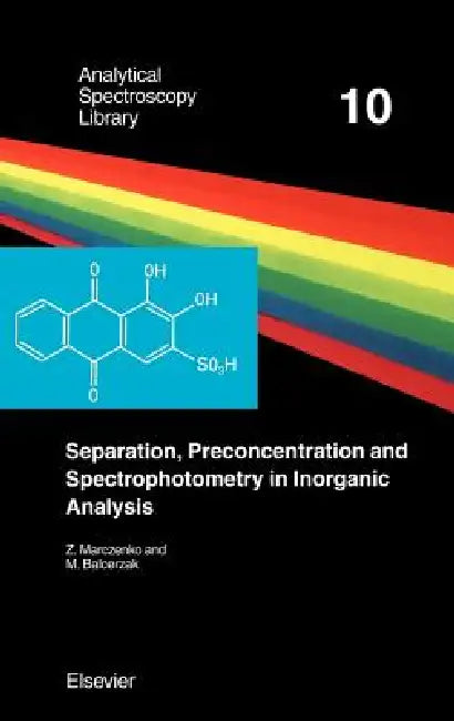 Separation, Preconcentration and Spectrophotometry in Inorganic Analysis by Z. Marczenko, Maria Balcerzak, E. Kloczko