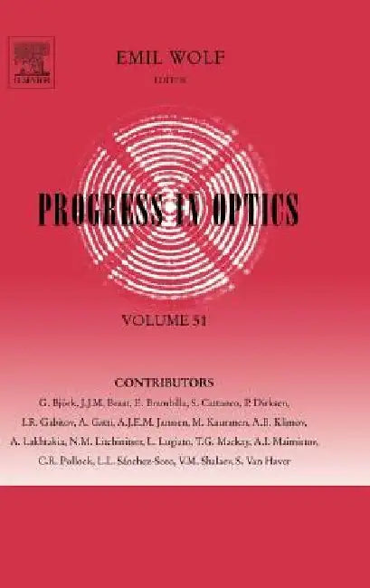 Progress in Optics by Emil Wolf
