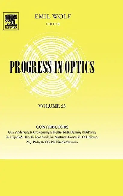 Progress in Optics by Emil Wolf