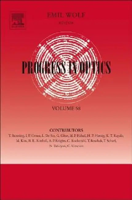 Progress in Optics by Emil Wolf