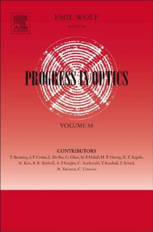 Progress in Optics by Emil Wolf