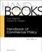 Handbook of Commercial Policy: Volume 1a by Kyle Bagwell, Robert W. Staiger