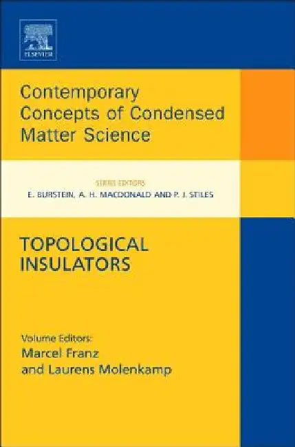 Topological Insulators by Marcel Franz