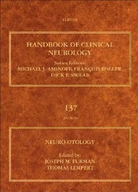 Neuro-Otology by Joseph M. Furman