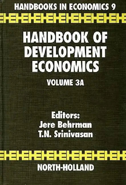 Handbook of Development Economics by J. Behrman