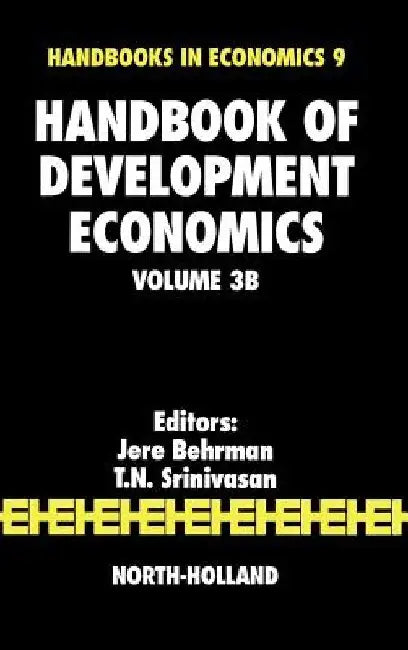 Handbook of Development Economics by J. Behrman