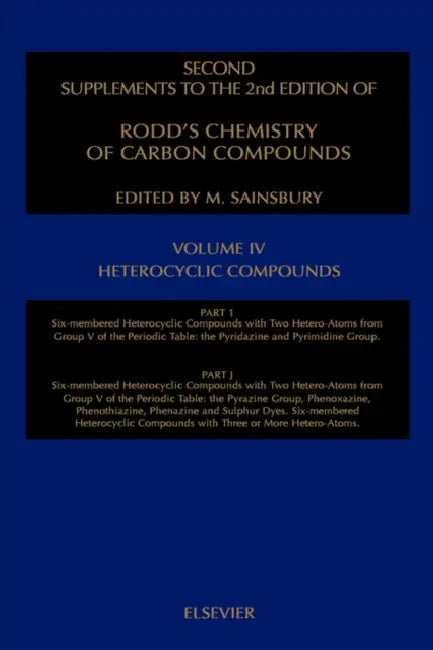 Heterocyclic Compounds: Volume IV by Ernest H. Sainsbury