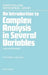 An Introduction to Complex Analysis in Several Variables by L. Hormander