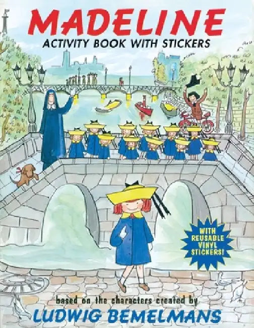 Madeline Activity Book with Stickers by Ludwig Bemelmans