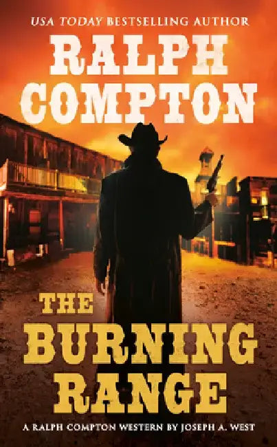 The Burning Range by Ralph Compton