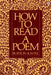 How to Read a Poem by Burton Raffel