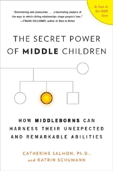 The Secret Power of Middle Children: How Middleborns Can Harness Their Unexpected and Remarkable Abilities by Catherine Salmon, Katrin Schumann