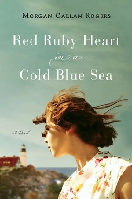 Red Ruby Heart in a Cold Blue Sea by Morgan Callan Rogers