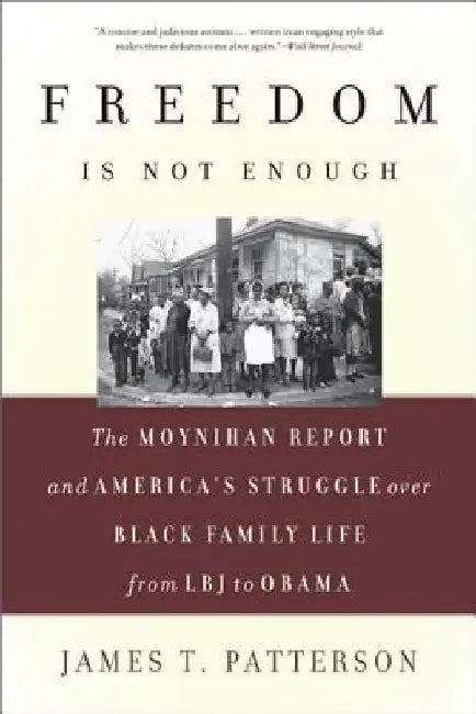 Freedom Is Not Enough: The Moynihan Report and America's Struggle Over Black Family Life -- From LBJ to Obama by James T. Patterson