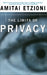 The Limits of Privacy by Amitai Etzioni