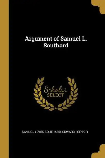 Argument of Samuel L. Southard by Edward Hopper Samuel Lewis Southard