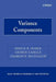 Variance Components by Shayle R. Searle