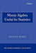 Matrix Algebra Useful for Statistics by Shayle R. Searle
